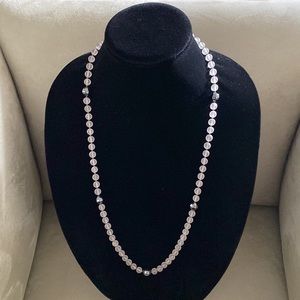 Rock Crystal & Hematite Necklace